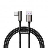 Кабель Baseus Legend Series Elbow Type-C 66W Black 1m