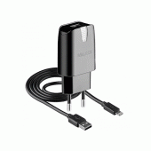СЗУ 1USB WALKER WH-21 + Lightning Cable Black