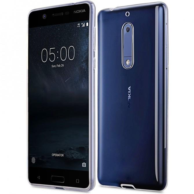 Чехол Ultra-thin 0.3 для Nokia 5 Прозрачный
