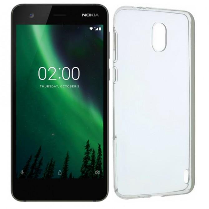Чехол Ultra-thin 0.3 для Nokia 2 Прозрачный