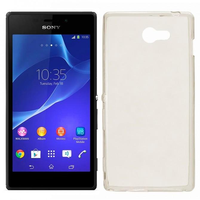 Чехол Ultra-thin 0.3 для Sony D2302 L1 Прозрачный