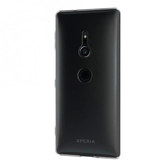 Чохол Ultra-thin 0.3 для Sony Xperia XZ2 Прозорий-1