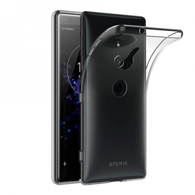 Чохол Ultra-thin 0.3 для Sony Xperia XZ2 Прозорий-2
