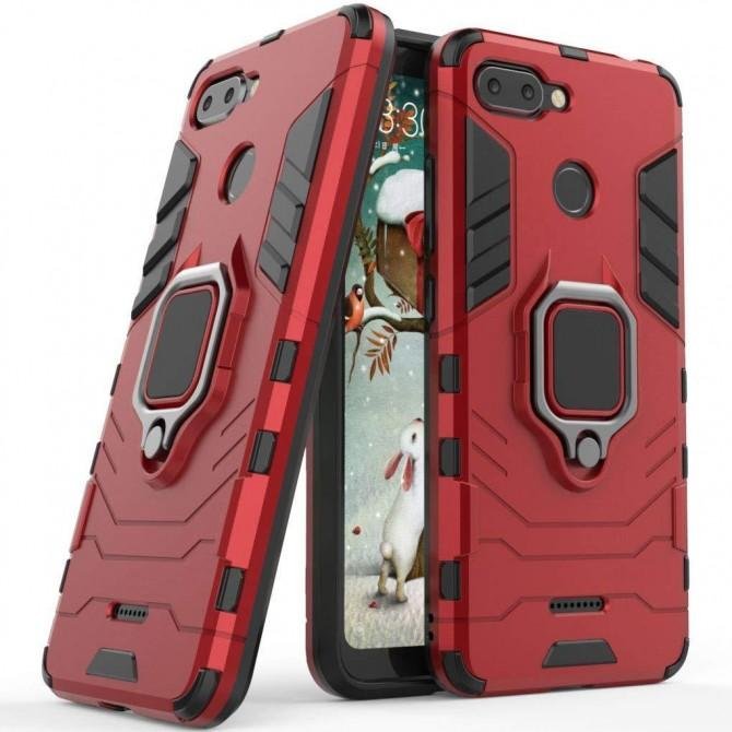 HONOR Hard Defence Series Xiaomi Redmi 6 Red (with magnet)