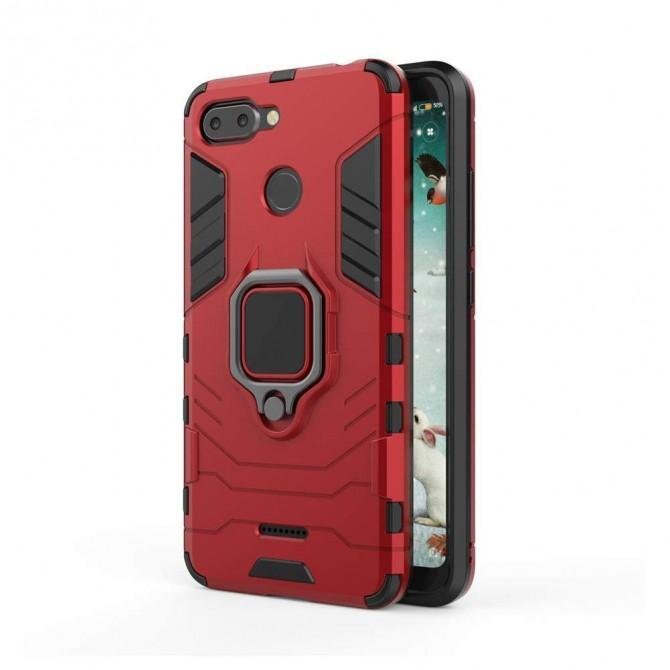 HONOR Hard Defence Series Xiaomi Redmi 6 Red (with magnet)-2