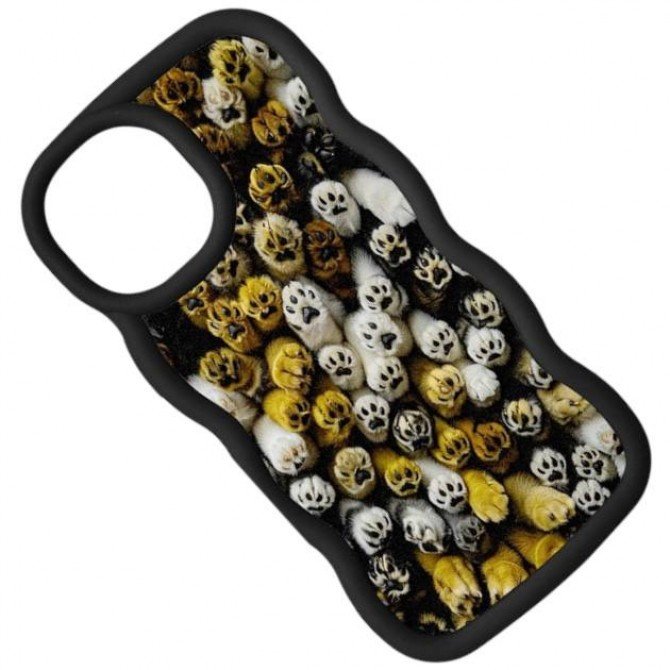 Чехол TPU Cloudy Pictures для Apple iPhone 16 Pro Max (6.9") Paws-1