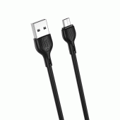 Кабель XO NB200 MicroUSB 2.1A/2m Black Кабель XO NB200 MicroUSB 2.1A/2m Black