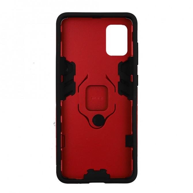Чехол HONOR Hard Defence Series для Samsung A315 Galaxy A31 Red (с держателем)-2