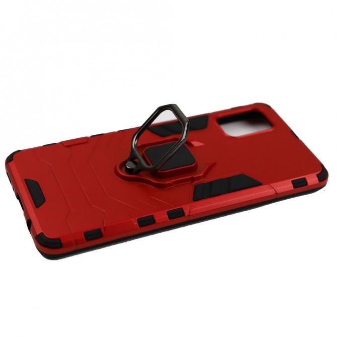 Чехол HONOR Hard Defence Series для Samsung A315 Galaxy A31 Red (с держателем)-3