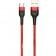 USB Cable Jellico A4 Type-C 1m 3A Red