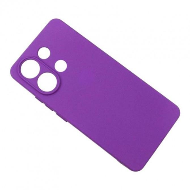 Чохол Soft Case Xiaomi Redmi 13 4G/Poco M6 4G Фіолетовий FULL-1