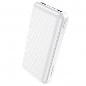Додаткова батарея Borofone BJ3A Minimalist 10W (20000mAh) White Додаткова батарея Borofone BJ3A Minimalist 10W (20000mAh) White