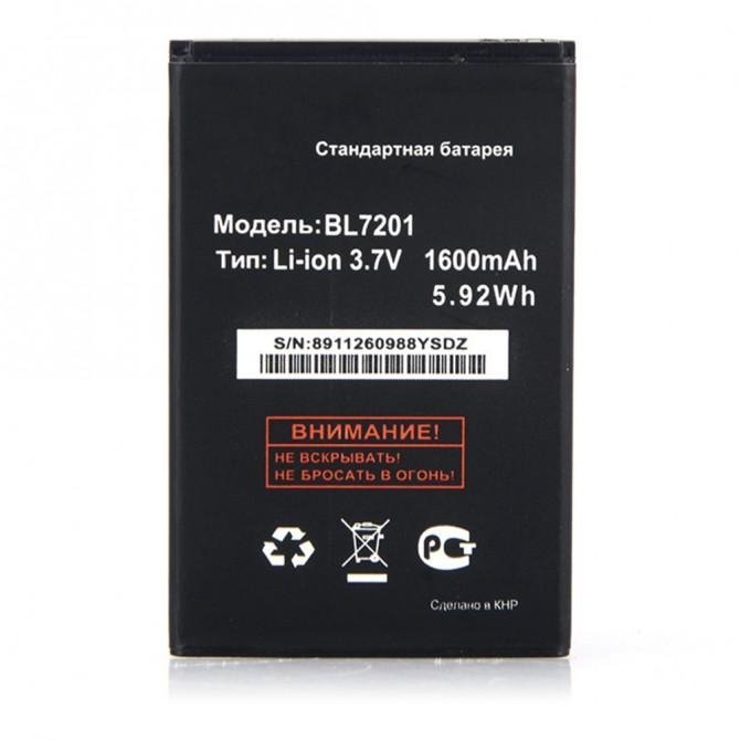 Аккумулятор Original 100% для Fly BL7201