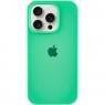 Cиліконовий чохол для iPhone 16 Pro Spearmint FULL