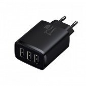 МЗП 3USB Baseus Compact Charge 17W Black МЗП 3USB Baseus Compact Charge 17W Black