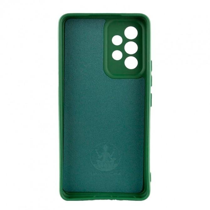 Чехол Original Soft Case Samsung A736 Galaxy A73 Темно Зеленый FULL-1
