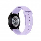 Ремінець універсальний силіконовий Semi-twill 20mm Бузковий Ремінець універсальний силіконовий Semi-twill 20mm Бузковий