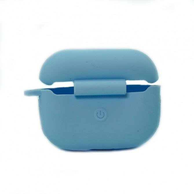 Чехол U-Like Silicone Protective Case For Airpods Pro Slim Lilac cream-1