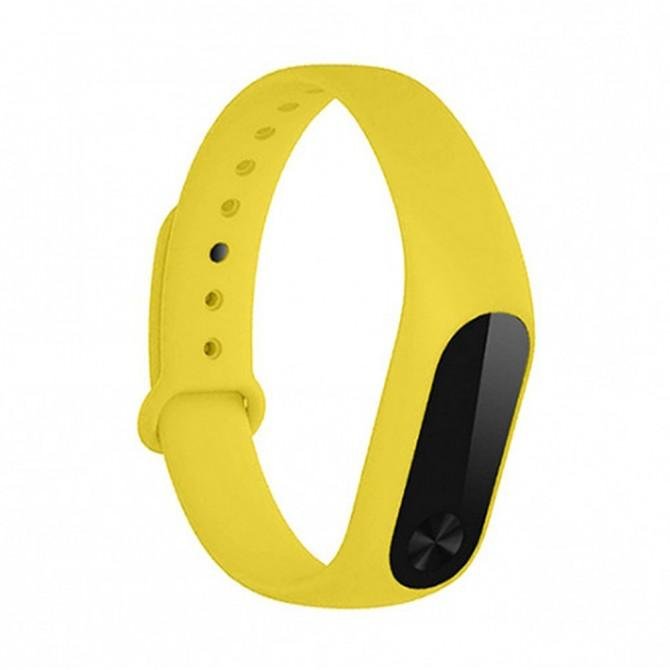 Ремінець для Xiaomi Mi Band 2 Жовтий-1