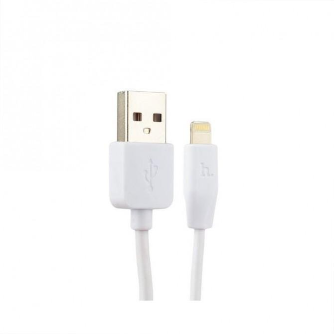 Кабель Hoco X1 Rapid iPhone 6 Белый 1m-2