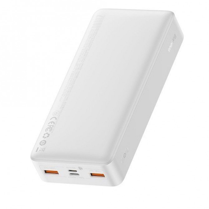 Дополнительная батарея Baseus Bipow Digital Display (20000mAh) 20W White (PPDML-M02)-2