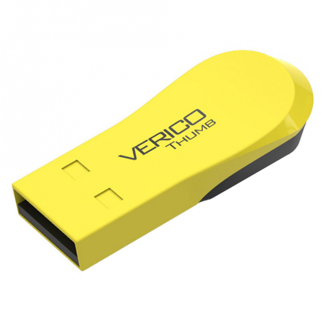 Флеш пам'ять Verico USB 32Gb Thumb Жовтий+Чорний-1