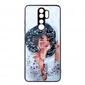 Чехол Prisma Ledies для Xiaomi Redmi Note 8 Pro Girl in a hat