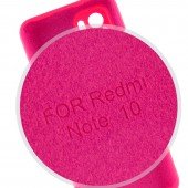 Чохол-накладка Original Soft Case Xiaomi Redmi Note 10 Яскраво Рожевий FULL Чохол-накладка Original Soft Case Xiaomi Redmi Note 10 Яскраво Рожевий FULL