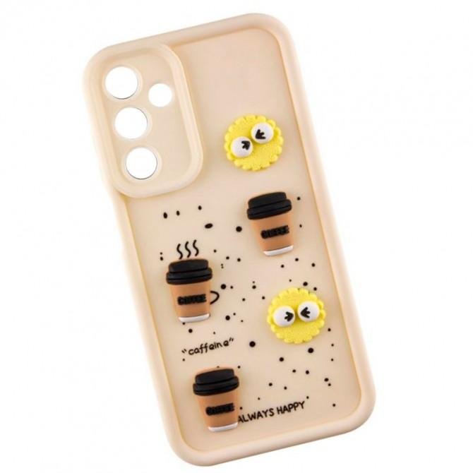 Чохол TPU Toys Case для Samsung Galaxy A05s (Sand/ Always Happy)-1