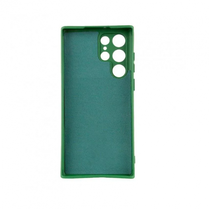 Чехол Original Soft Case Samsung G998B Galaxy S21 Ultra Темно Зеленый FULL-2