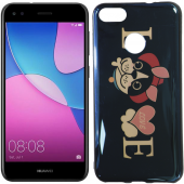 Чехол U-Like Picture series для Huawei P9 Lite mini/Nova Lite 2017 Love Black