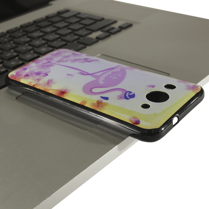 Чехол U-Like Picture series для Huawei Y3 2017 Flamingo-3