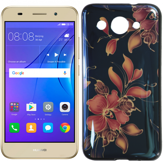 Чехол U-Like Picture series для Huawei Y3 2017 Flowers