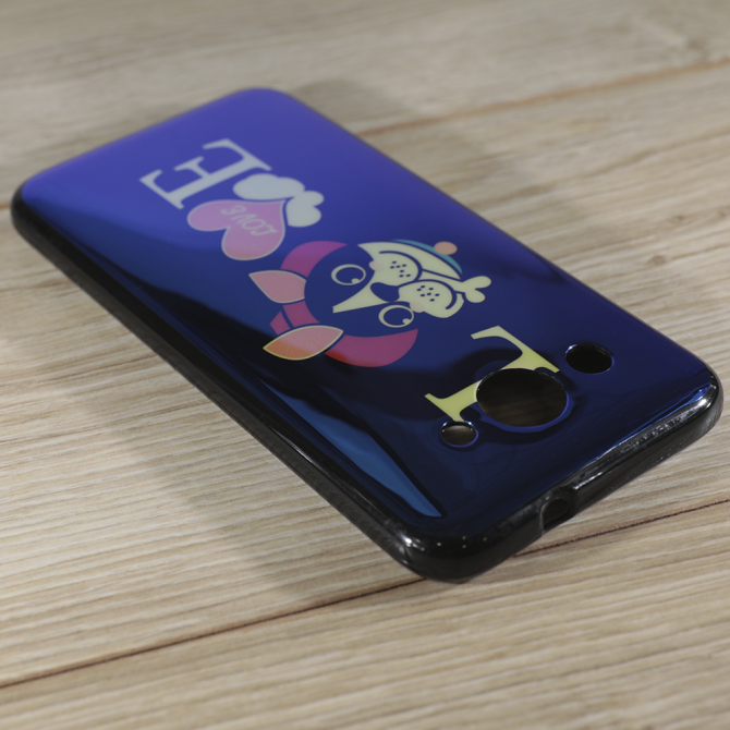 Чехол U-Like Picture series для Huawei Y3 2017 Love Black-3