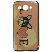 Чохол U-Like Picture series для Huawei Y3 2017 Кохання/Рожевий