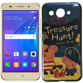Чехол U-Like Picture series для Huawei Y3 2017 Peppa Pig