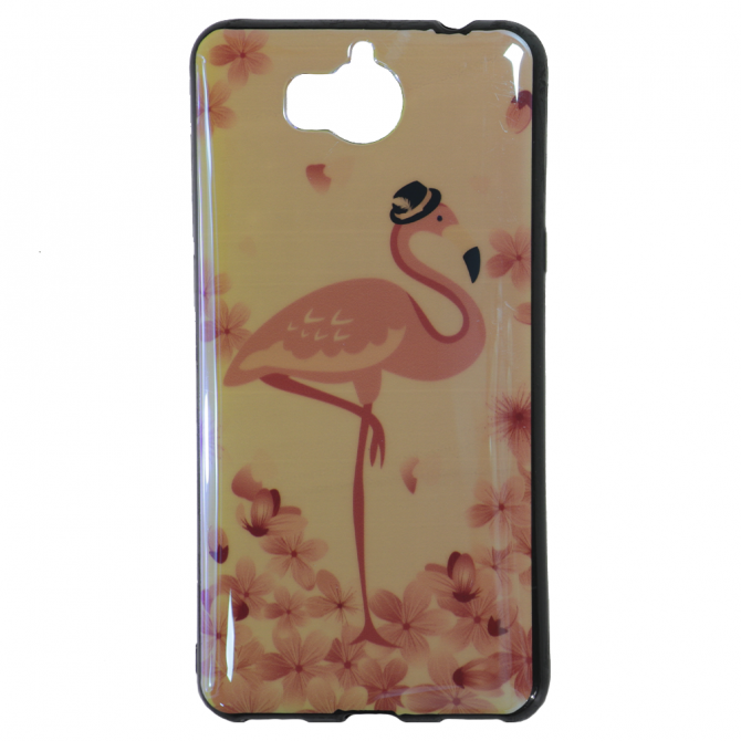Чехол U-Like Picture series для Huawei Y5 2017 Flamingo-1