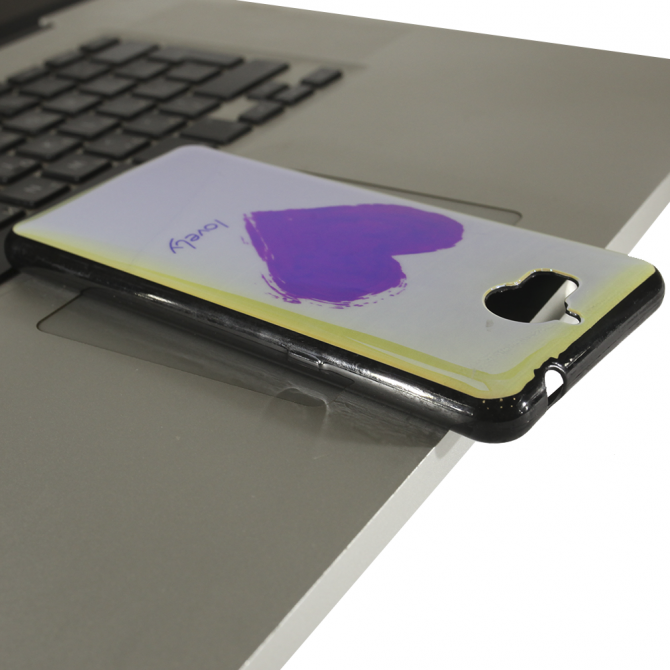 Чехол U-Like Picture series для Huawei Y5 2017 Heart Blue-3