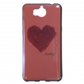 Чехол U-Like Picture series для Huawei Y5 2017 Heart Pink