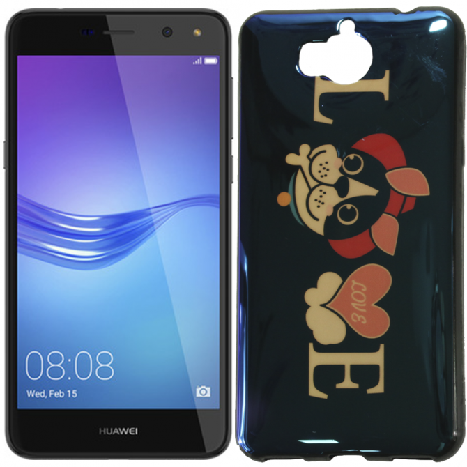 Чехол U-Like Picture series для Huawei Y5 2017 Love Black