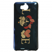 Чехол U-Like Picture series для Huawei Y5 2017 Love Black