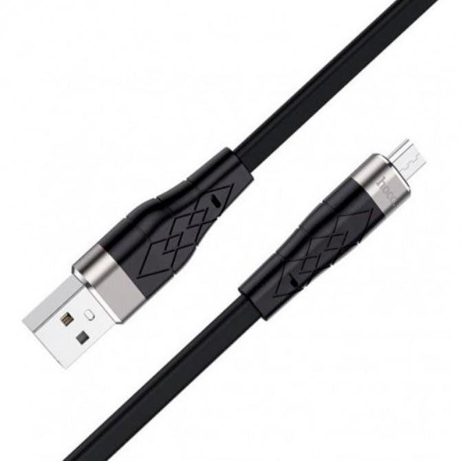 Кабель USB Hoco X53 Ange MicroUSB Black 1m