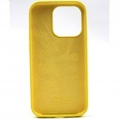Оригинальный силиконовый чехол для iPhone 14 Pro NeonYellow FULL Оригинальный силиконовый чехол для iPhone 14 Pro NeonYellow FULL