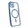 Силіконовий чохол SHINING with MagSafe для iPhone 14 Синій