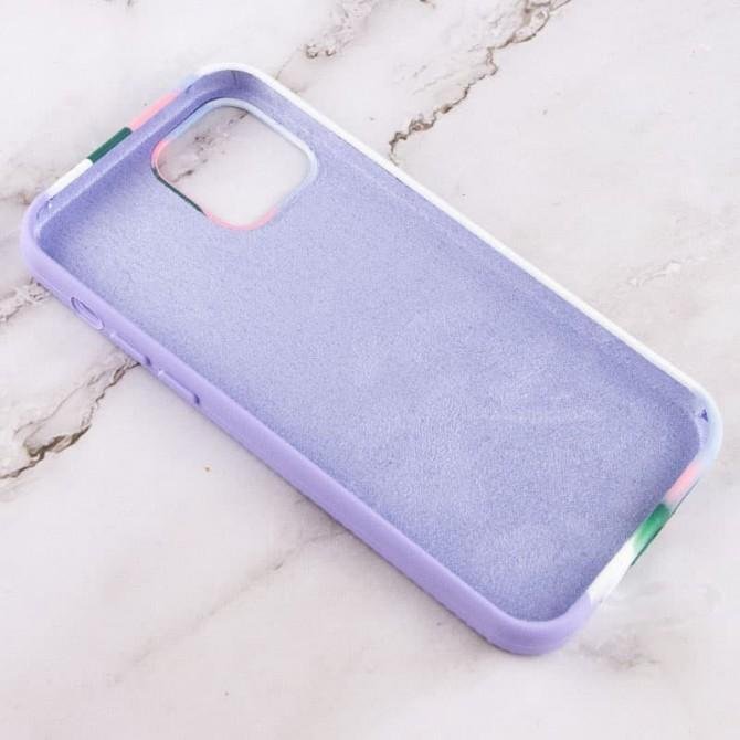 Чехол Colorfull Braided Soft Case iPhone 11 White/Lilac-3