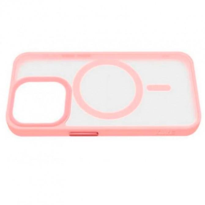 Чохол Pjur with Magsafe for iPhone 15 Pink-1