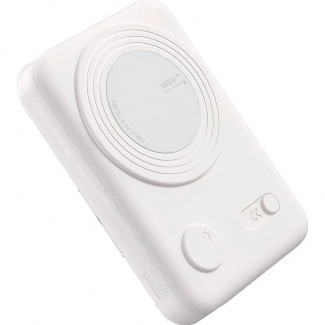Дополнительная батарея Blueo Wireless with Stand Magnetic 10000 mAh White-1