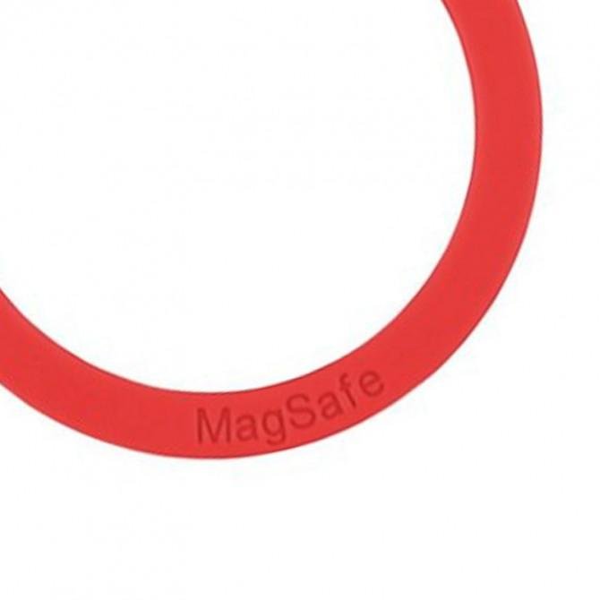 Кільце Silicone MagSafe Темно-Червноний-1