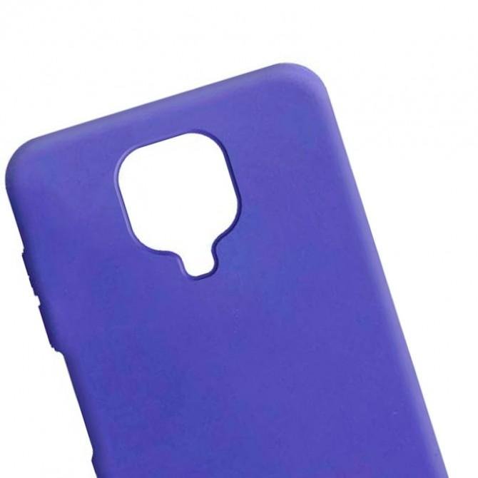 Силиконовый чехол Candy для Xiaomi Redmi Note 9s/Note 9 Pro Сиреневый-1