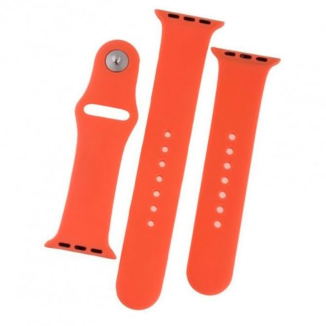 Ремінець для Apple Watch 38/40mm Sport Band Two-Piece Papaya-1